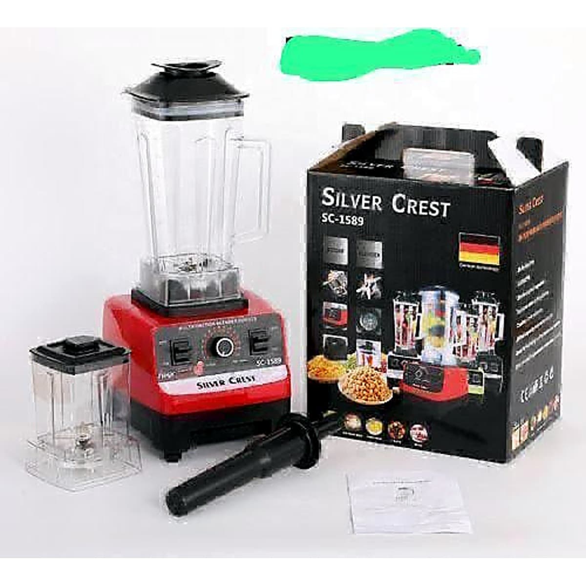 Silver Crest Blender, 2.5L, Double Cup