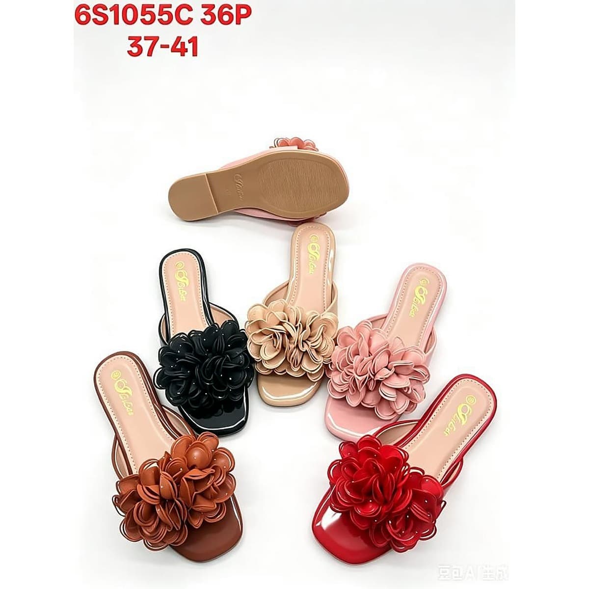 Flower Flat Slippers