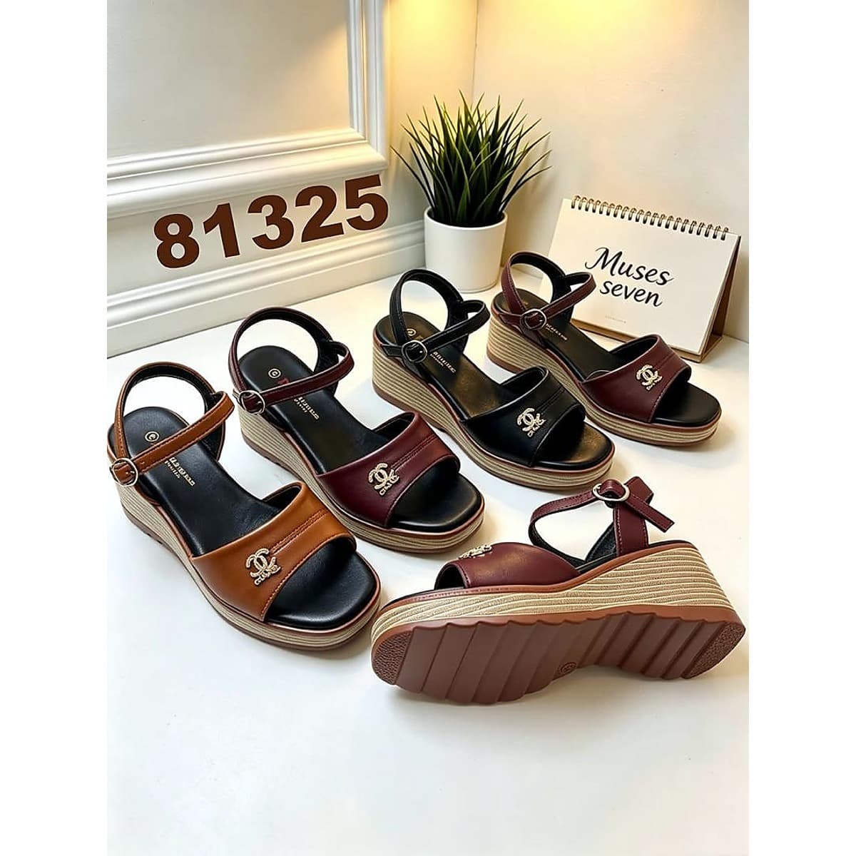 Ladies Wedge Sandals